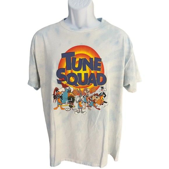 Space Jam a new legacy men's L graphic print t-shirt Tune Squad - Picture 1 of 7